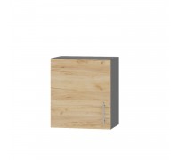 Küchenzeile Optima Top B22-500 Anthrazit, Craft Oak Gold