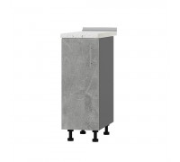 Kitchen module Optima Niz H83-300 Anthracite, Concrete