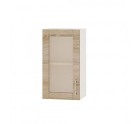 Küchenzeile Optima Top BB01-400 Weiß, Sonoma Eiche
