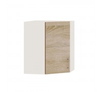 Кухонный модуль Оптима Верх В17-600 Белый, Дуб Сонома