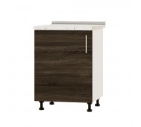 Кухонный модуль Оптима Низ Н83-600 Белый, Дуб Сонома Трюфель Кухонный модуль Оптима Низ Н83-600 Белый, Дуб Сонома Трюфель