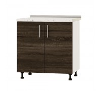 Кухонный модуль Оптима Низ Н82-800 Белый, Дуб Сонома Трюфель Кухонный модуль Оптима Низ Н82-800 Белый, Дуб Сонома Трюфель