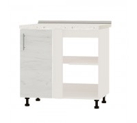 Кухонный модуль Оптима Низ Н89-845 Белый, Дуб Крафт Белый