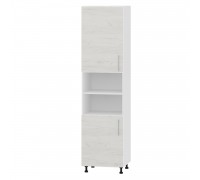 Küchenmodul Optima Federmäppchen H72-600 Weißeiche Kraftweiß