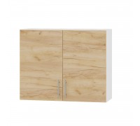 Кухонный модуль Оптима Верх В06-900 Белый Дуб Крафт Золотой