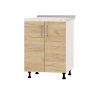 Кухонный модуль Оптима Низ Н84-600 Белый, Дуб Крафт Золотой Кухонный модуль Оптима Низ Н84-600 Белый, Дуб Крафт Золотой