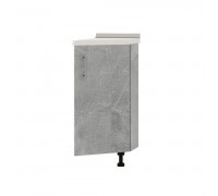 Küchenmodul Optima Niz H97-300 Weiß, Beton