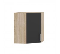 Кухонный модуль Оптима Верх В17-600 Дуб Сонома, Антрацит Кухонный модуль Оптима Верх В17-600 Дуб Сонома, Антрацит