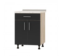 Jednostka kuchenna Optima Niz H75-600 Dąb Sonoma, Antracyt