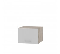 Кухонний модуль Оптима Верх В21-500 Дуб Сонома, Німфея Альба (Білий)