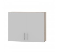 Кухонний модуль Оптима Верх В06-900 Дуб Сонома, Німфея Альба (Білий)