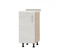 Küchenzeile Optima Niz H83-390 Sonoma Eiche, Weiß Craft Eiche