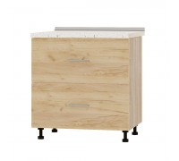 Кухонный модуль Оптима Низ Н86-800 Дуб Сонома, Дуб Крафт Золотой