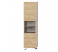 Küchenzeile Optima Federmäppchen H72-600 Sonoma Eiche, Craft Oak Gold Küchenzeile Optima Federmäppchen H72-600 Sonoma Eiche, Craft Oak Gold