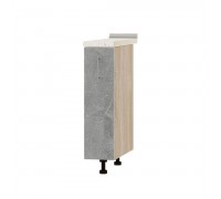 Jednostka kuchenna Optima Niz H81-200 Dąb Sonoma, Beton Jednostka kuchenna Optima Niz H81-200 Dąb Sonoma, Beton