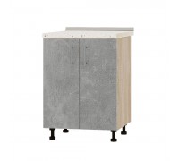 Küchenzeile Optima Niz H82-600 Sonoma Eiche, Beton