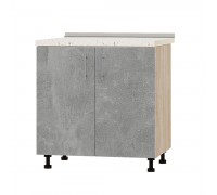 Jednostka kuchenna Optima Niz H82-800 Dąb Sonoma, Beton