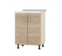 Кухонный модуль Оптима Низ Н82-600 Дуб молочный, Дуб Сонома