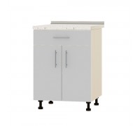 Jednostka kuchenna Optima Niz H75-600 Dąb Mleczny, Nymphaea Alba (Biały)
