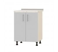 Kitchen unit Optima Niz H82-600 Milk Oak, Nymphaea Alba (White)