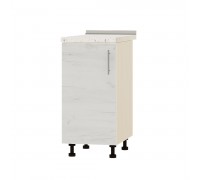 Кухонный модуль Оптима Низ Н83-400 Дуб молочный, Дуб Крафт Белый Кухонный модуль Оптима Низ Н83-400 Дуб молочный, Дуб Крафт Белый