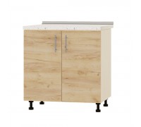 Кухонный модуль Оптима Низ Н82-800 Дуб молочный, Дуб Крафт Золотой