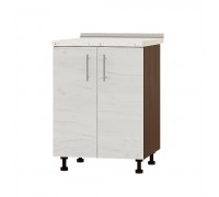 Kitchen unit Optima Niz H82-600 Dark Wenge, White Craft Oak Kitchen unit Optima Niz H82-600 Dark Wenge, White Craft Oak