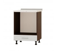 Kitchen unit Optima Niz H85-600 Dark Wenge, White Craft Oak Kitchen unit Optima Niz H85-600 Dark Wenge, White Craft Oak