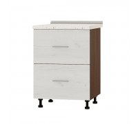 Kitchen unit Optima Niz H86-600 Dark Wenge, White Craft Oak Kitchen unit Optima Niz H86-600 Dark Wenge, White Craft Oak