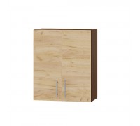 Küchenzeile Optima Top B06-600 Dark Wenge Oak Craft Gold
