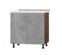Moduł kuchenny Optima Niz H82-800 Ciemny Wenge, Beton.