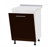 Фасад для посудомоечной машины Модерн ПМ-600 Шоколад Глянец Фасад для посудомоечной машины Модерн ПМ-600 Шоколад Глянец