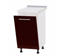 Modern PM-450 Bordeaux Hochglanz Geschirrspülerfront