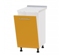 Moderne orange glänzende Geschirrspülerfront PM-450
