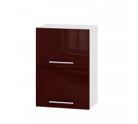 Szafka kuchenna Modern Top B14-500 Biały, Burgundowy połysk Szafka kuchenna Modern Top B14-500 Biały, Burgundowy połysk
