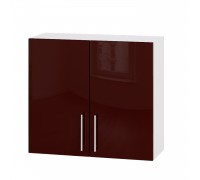 Szafka kuchenna Modern Top B06-800 Biały, Burgundowy połysk Szafka kuchenna Modern Top B06-800 Biały, Burgundowy połysk
