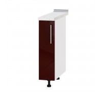 Szafka kuchenna Modern Niz H83-200 Biały, Burgundowy połysk Szafka kuchenna Modern Niz H83-200 Biały, Burgundowy połysk