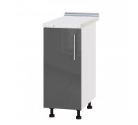 Кухонный модуль Модерн Низ Н83-350 Белый, Гранит Глянец