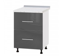 Szafka kuchenna Modern Niz H86-600 Biała, Granit połysk Szafka kuchenna Modern Niz H86-600 Biała, Granit połysk