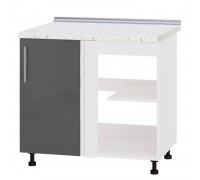 Kitchen unit Modern Niz H89-895 White, Glossy Granite