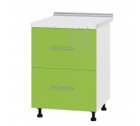 Szafka kuchenna Modern Niz H86-600 Biała, Zielone Jabłko Połysk Szafka kuchenna Modern Niz H86-600 Biała, Zielone Jabłko Połysk