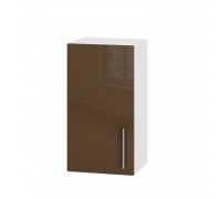 Küchenzeile Modern Top B01-390 Weiß, Cappuccino Glanz Küchenzeile Modern Top B01-390 Weiß, Cappuccino Glanz