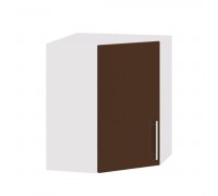 Кухонный модуль Модерн Верх В17-600 Белый, Капучино Глянец