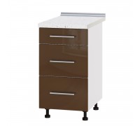 Szafka kuchenna Modern Niz H87-450 Biała, Cappuccino Połysk Szafka kuchenna Modern Niz H87-450 Biała, Cappuccino Połysk