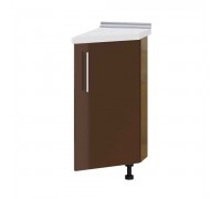 Szafka kuchenna Modern Niz H93-300 Biała, Cappuccino Połysk
