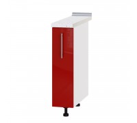 Küchenzeile Modern Niz H81-200 Weiß, Rot Hochglanz Küchenzeile Modern Niz H81-200 Weiß, Rot Hochglanz