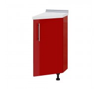Kitchen unit Modern Niz H97-300 White, Red Gloss