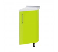 Kitchen unit Modern Niz H93-300 White, Lime Gloss
