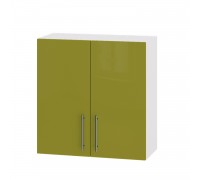 Küchenzeile Modern Top B10-700 Weiß, Olive Glanz Küchenzeile Modern Top B10-700 Weiß, Olive Glanz