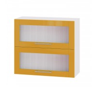 Кухонний модуль Модерн Верх ВВ14-800 Білий, Оранж Глянець